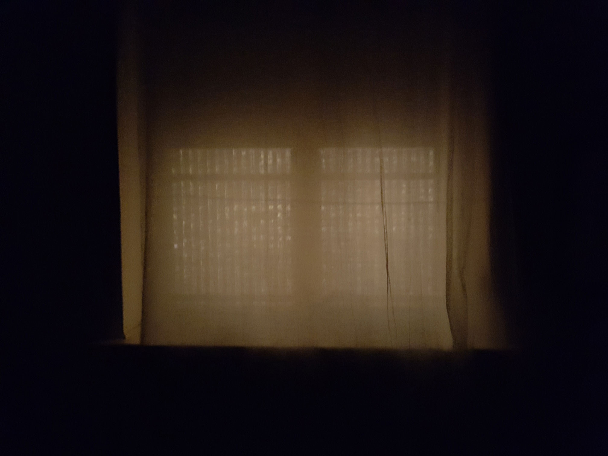 Window Screen at night